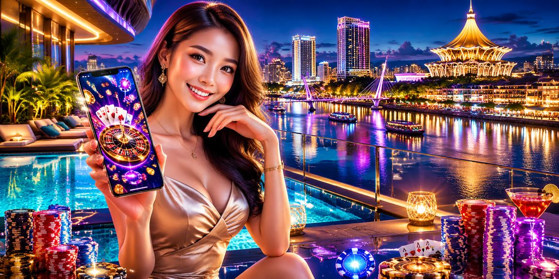 Pengguna 93350 Malaysia log masuk ke akaun kasino melalui aplikasi mudah alih